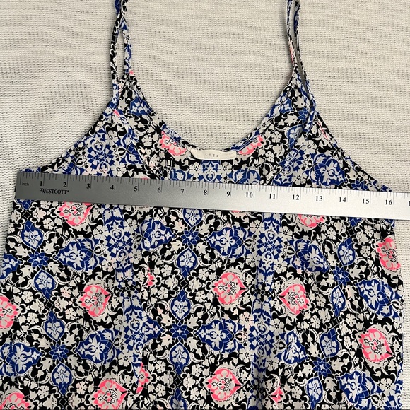 Lush Spaghetti Strap Sheer Tank Small - Picture 6 of 9